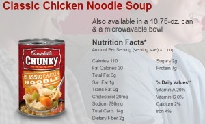 Campbell's classic chicken noodle soup - chunky