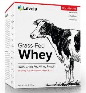 Levels grass fed whey