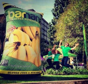barnana at Expo west inflatable