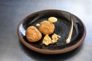 JUST cultured chicken nuggets plated