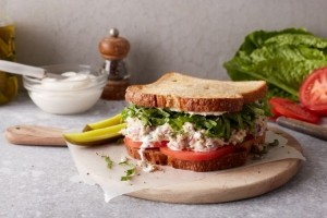 Plant-based tuna sandwich picture credit Good Catch