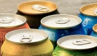 carbonated soft drinks cans
