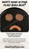 fake meat ad