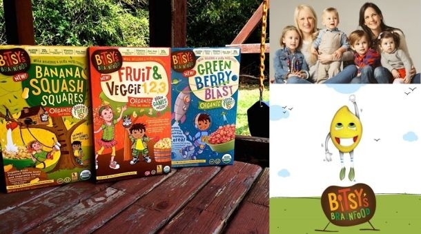 ALEX VORIS, MAGGIE PATTON, founders, Bitsy’s Brainfood: Kids need brands that are their own