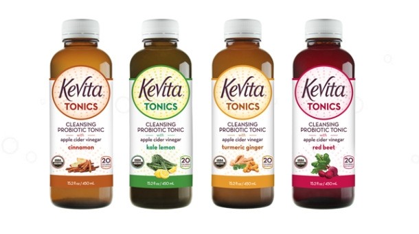 KeVita probiotic tonics deliver a ‘bold, powerful taste that is highly functional’