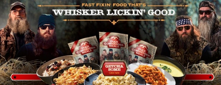 Duck Dynasty meal kits