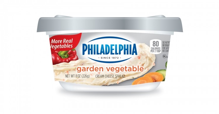 Philadelphia cream cheeses get more fruit & vegetables