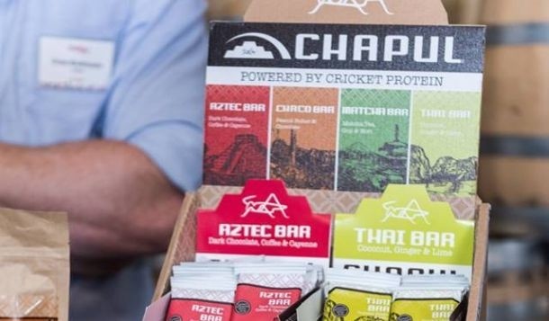Chapul combines crickets and plants