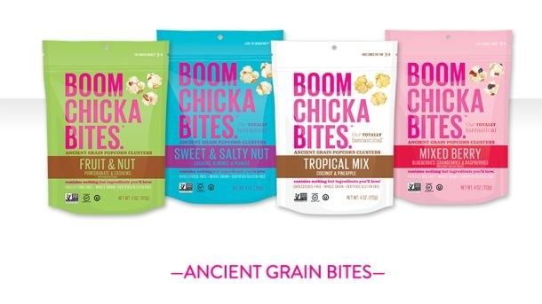Angie’s BOOMCHICKAPOP moves from popcorn to puffs to bites… 