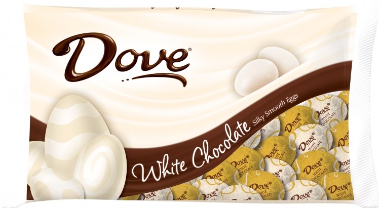 Dove Silky Smooth White Chocolate Eggs