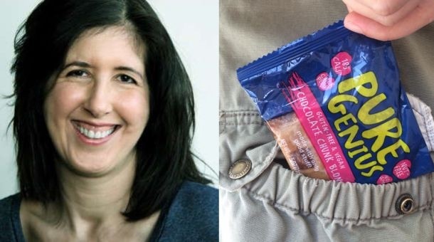 NANCY KALISH, founder, Pure Genius Provisions: No one buys a brownie because it’s healthy