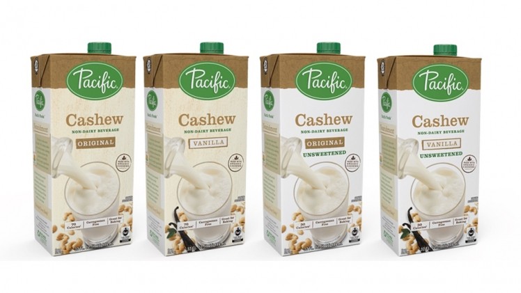 Pacific expands its nut milk offering with cashew milk 