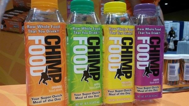 Chimp Food is more than juice -- it's a meal