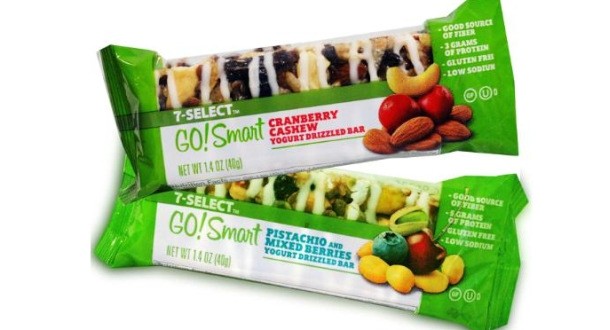 7-Eleven introduces better-for-you snack bars under a new private-label banner, 7-Select GO! Smart 