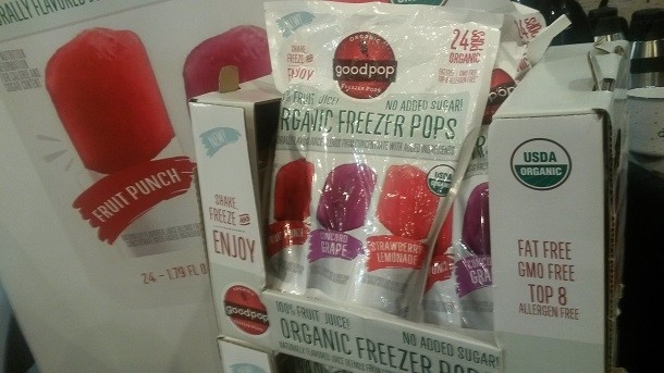 GoodPop expands its novelty frozen dessert reach with Organic Freezer Pops