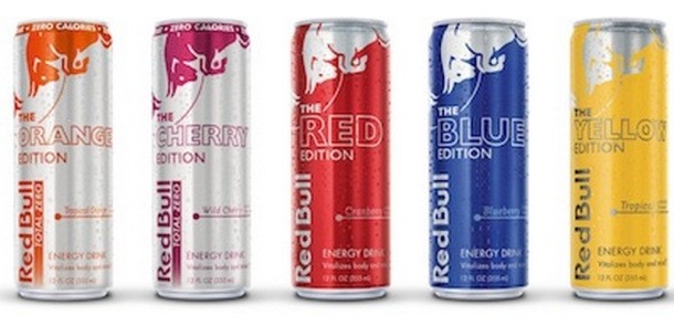 Red Bull Editions unveils yellow, orange and cherry line extensions