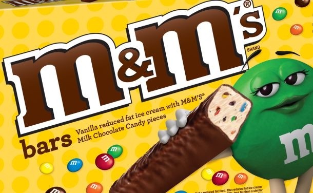 M&Ms, ice cream and chocolate... what's not to like?