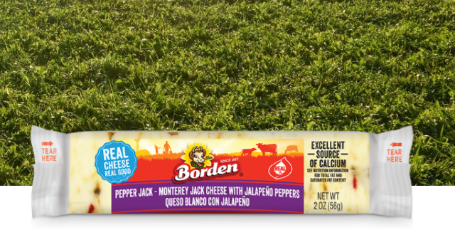 For when string cheese is too much work, Borden now offers Cheese Snack Bars