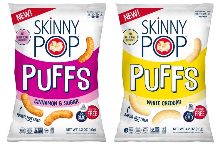 Skinnypop expands into puffs