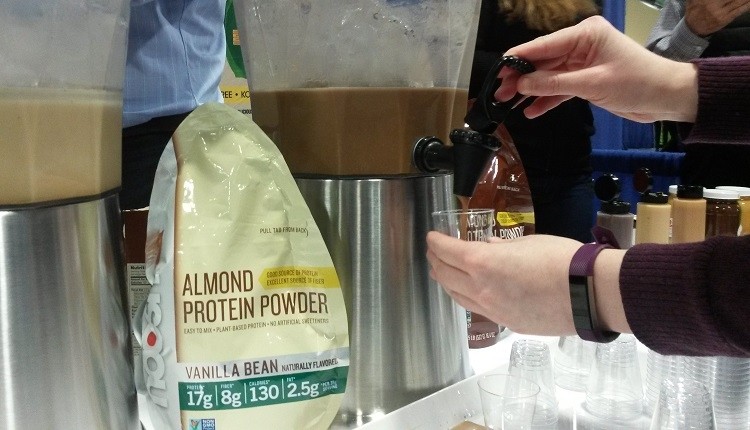 Noosh almond protein powder helps company use the whole almond
