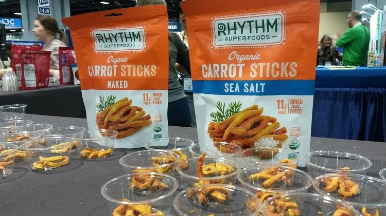Rhythm adds Carrot Sticks to its line of superfood snacks