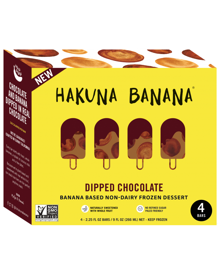 Hakuna Banana takes 'non-dairy nicecream' into frozen novelties