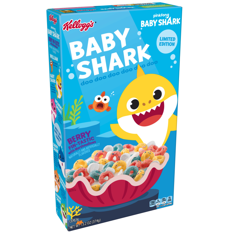 Kellogg's launches Baby Shark limited edition cereal 