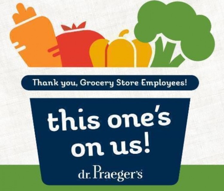 Dr. Praeger’s helps pay grocery bills