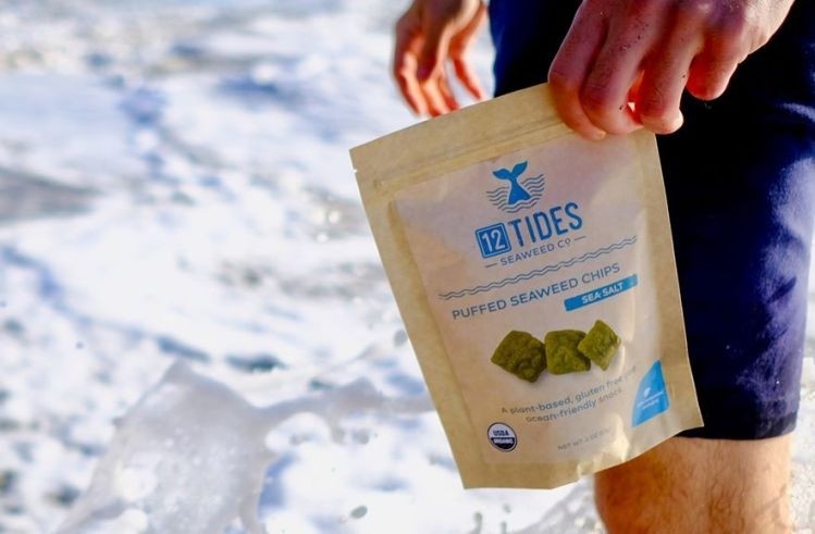 12 Tides... for the 'mindful snacker who wants tasty and craveable snacks from brands that are taking a stand on sustainability'