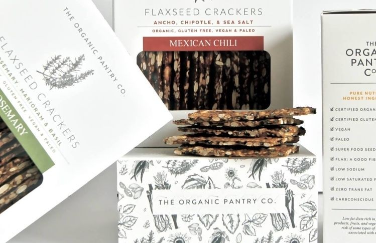 Organic Pantry: 'We created the perfect cracker using literally just seeds and water'