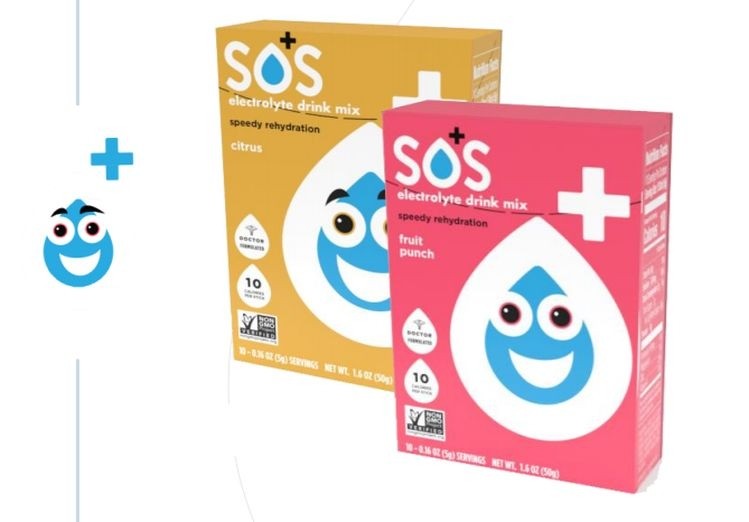 SOS Pediatric Hydration: An oral electrolyte solution for kids with less sugar
