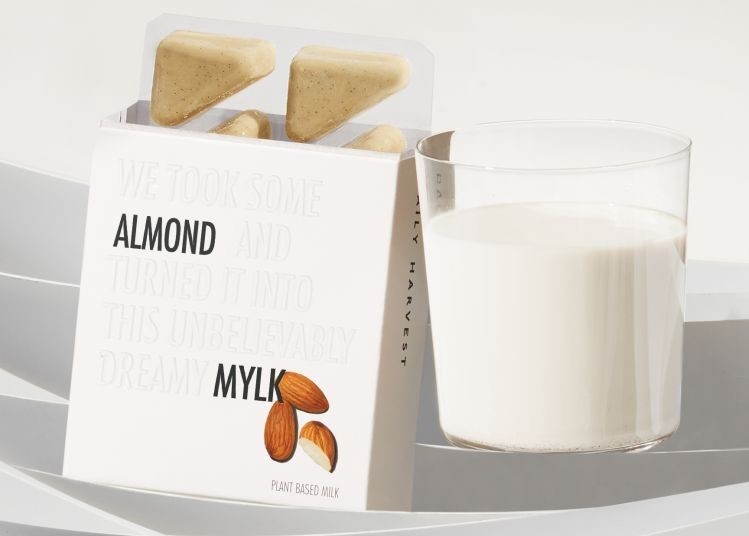 Daily Harvest unveils almond 'mylk' frozen wedges