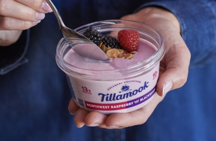 Tillamook yogurt... in a re-usable cup
