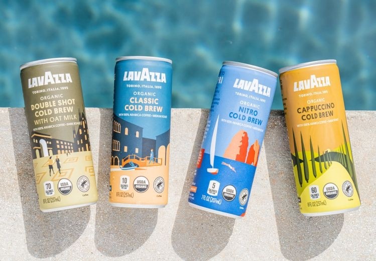 Lavazza enters RTD coffee category with organic lineup