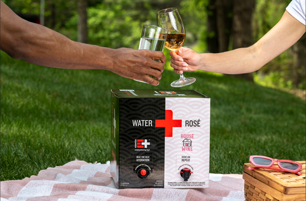 Summer soirees: wine and water
