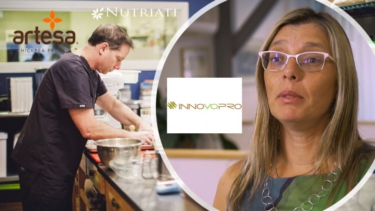 Chickpeas… the next big thing in plant-based protein? Nutriati and InnovoPro