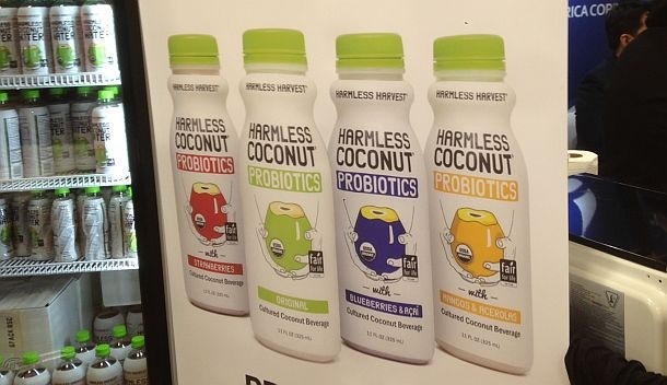 Harmless Harvest unveils probiotic coconut beverage