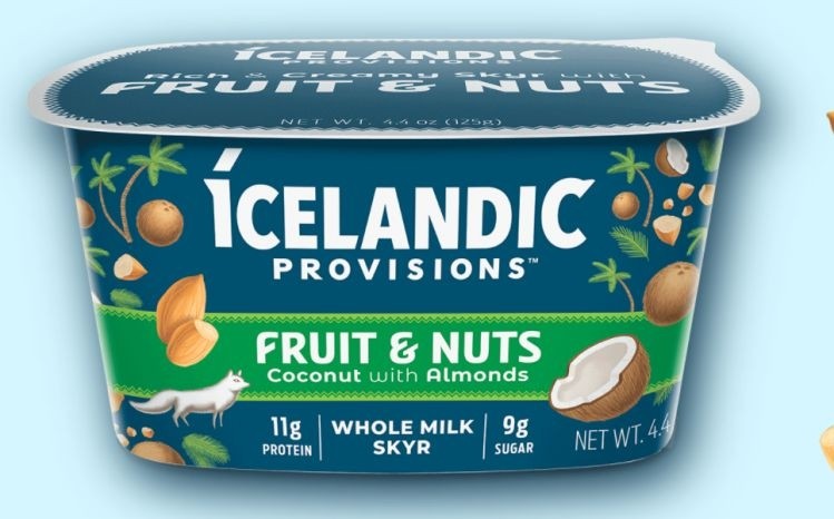 Icelandic Provisions unveils whole milk Fruit & Nuts line