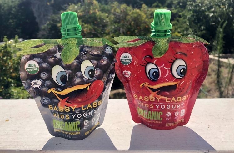 Sassy Lassi unveils kids' yogurt pouches