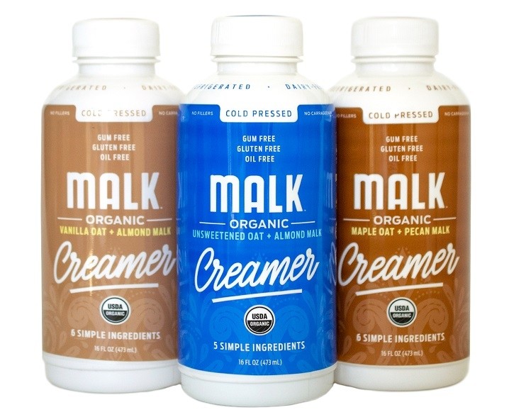 MALK Organics enters plant-based creamers category