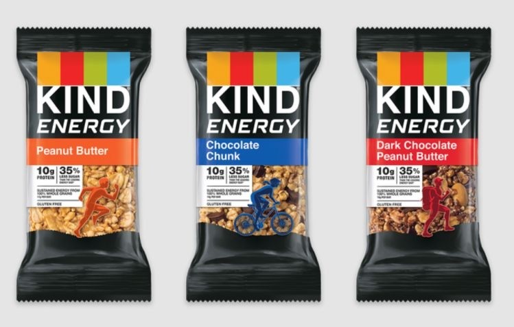 KIND seeks to 'reinvent' energy bar category with lower sugar option