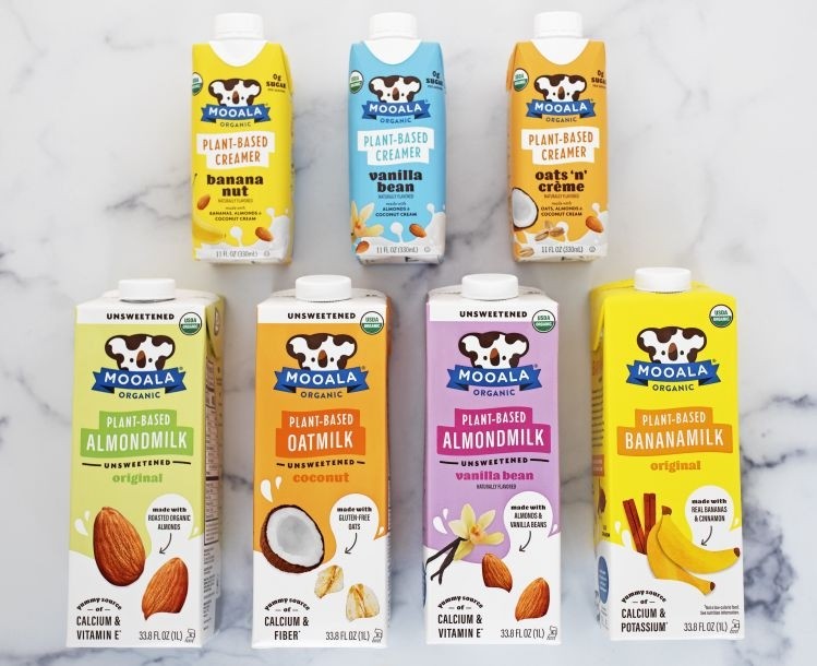 Mooala launches line of shelf-stable organic plant-based milks and creamers