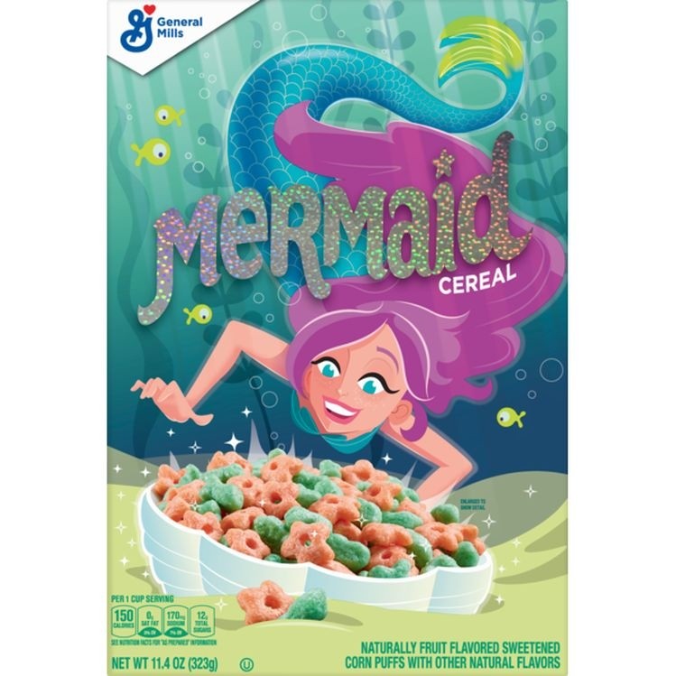 Mermaid cereal