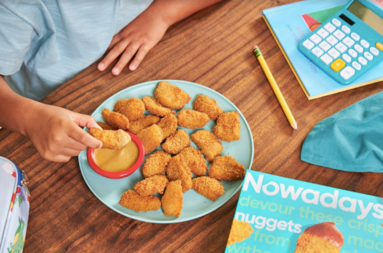 Nowadays plant-based nuggets boast ultra short, simple ingredients list