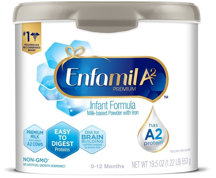 Enfamil unveils new formula featuring A2 milk proteins and DHA