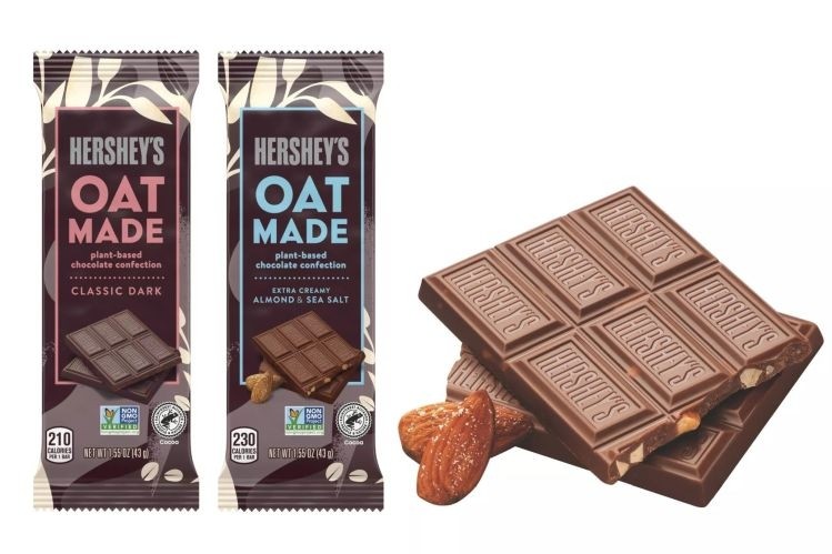 Hershey tests markets oat-fueled vegan chocolate bars: 'Should they make it to market, it may be under a different moniker' 