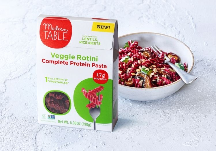 Modern Table blends lentils, rice, and beets in new veggie pasta 