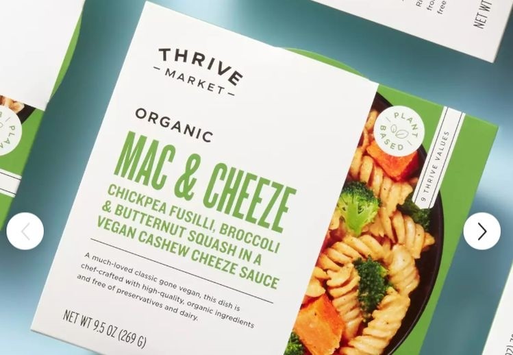 Thrive Market launches frozen meals
