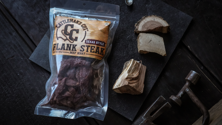 The first flank steak jerky?