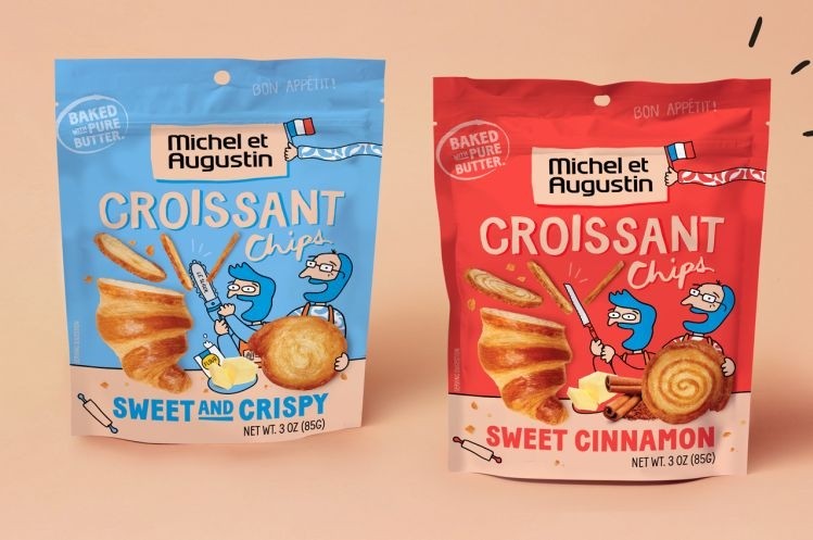 Michel et Augustin unveils Croissant Chips